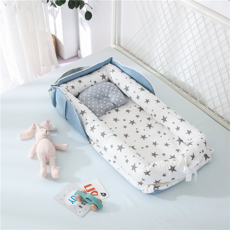 Cotton Portable Baby Crib Newborn Foldable