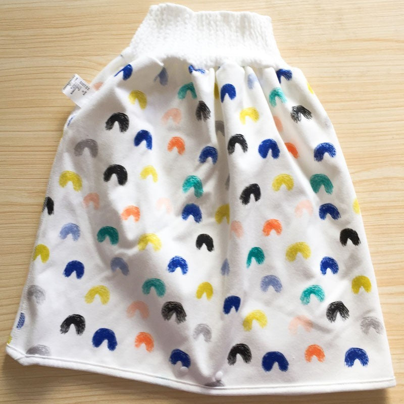 Baby diaper skirt