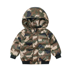 Children's cotton camouflage jacket men