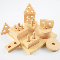 Geometric shape educational toy