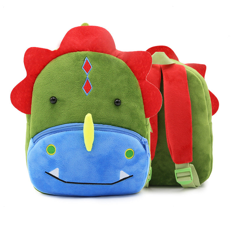 Cute Plush Backpacks Kindergarten Cartoon School Bags Children Animal Toys Bag