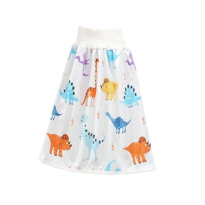 Baby diaper skirt