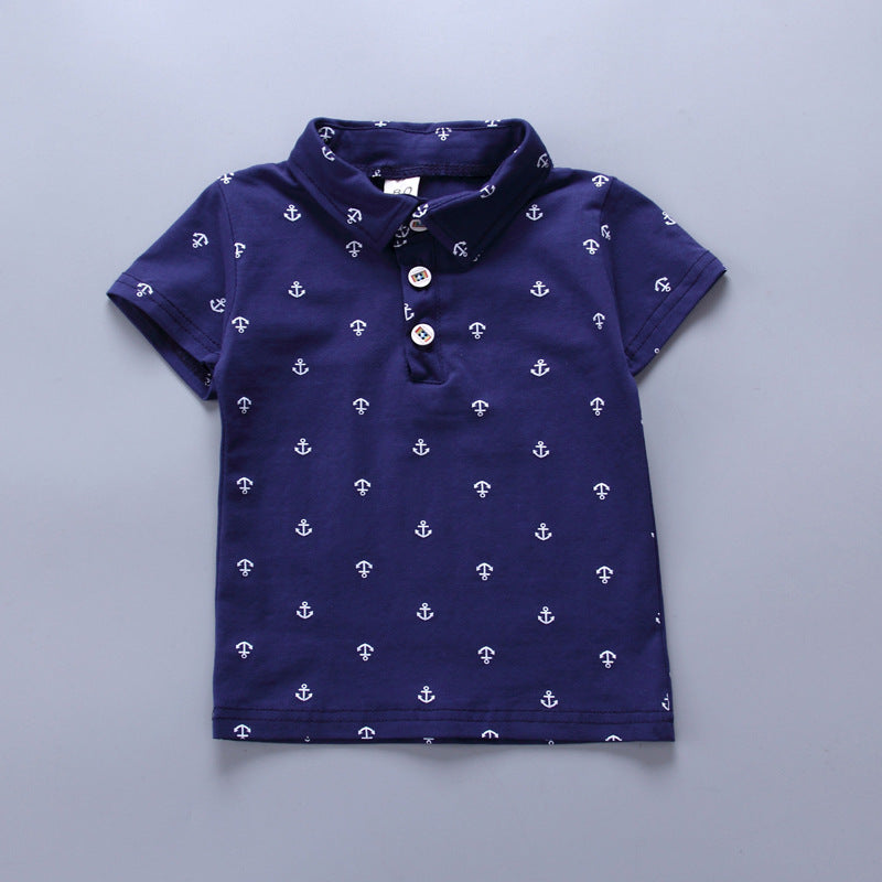Anchor printed children's clothing
