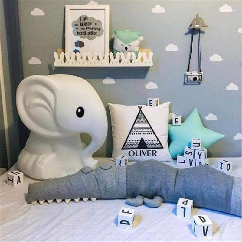 Baby Bedding Cartoon Baby Crib Bumper Pillow Infant Cradle Kids Bed Fence Baby Decoration Room Accessories