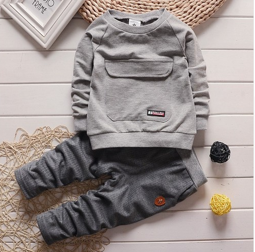 Toddler baby clothes children suit 0-3 years old suit + pants children's sportswear boys girls children's clothing brand