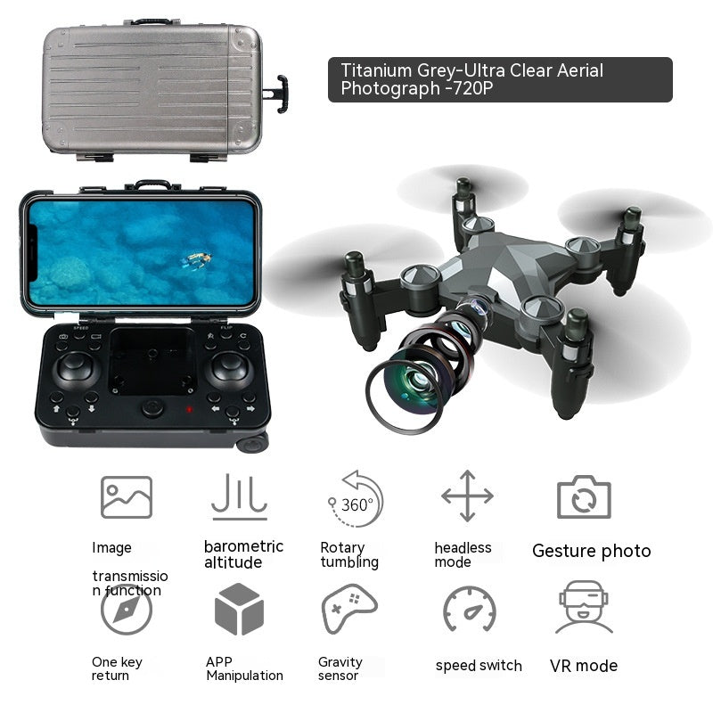 Mini Suitcase Drone Small Remote Control