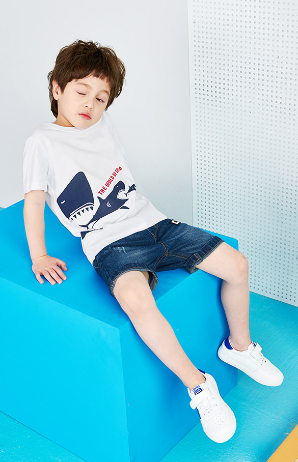 Summer Children's Wear Korean Fashion Children's Short Sleeve T-Shirt Cotton Kids Clothes Summer Boy Half Sleeve Top