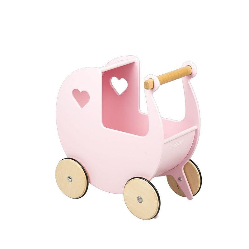 Sebra Baby Walker Moover Love Doll Stroller Small Wooden Baby Kids Over Home Stroller Toy