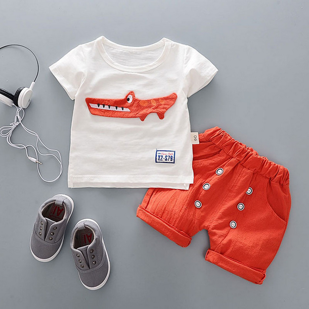 2021 summer baby boys outfits sports