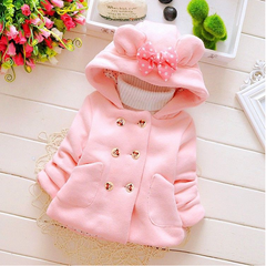 Girls warm coat winter jacket clothes for Newborn girl baby
