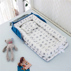 Cotton Portable Baby Crib Newborn Foldable