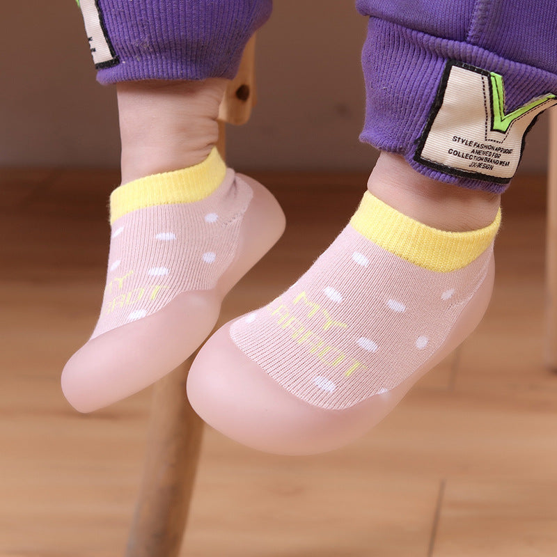 Floor Socks Shoes, Baby Non-slip Footwear, Soft Sole, Indoor Shoe Covers, Feet