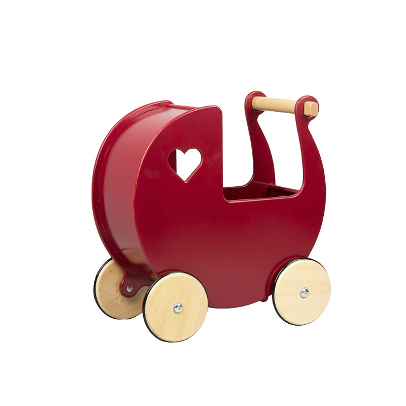 Sebra Baby Walker Moover Love Doll Stroller Small Wooden Baby Kids Over Home Stroller Toy
