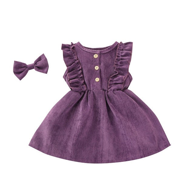 Summer Tops 0-9Y Lovely Baby Dresses Skirts Kids Girls Dress
