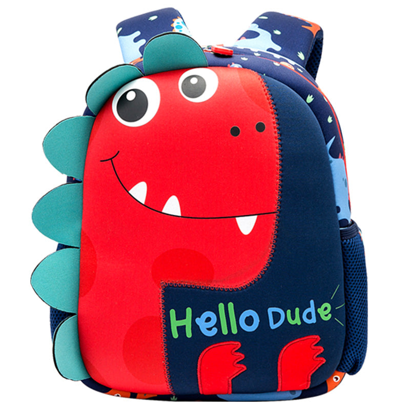 Cartoon Cute Children Kindergarten Dinosaur School Bag