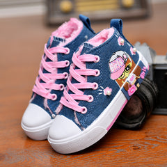 Children's Shoes Canvas Girls' Sneakers