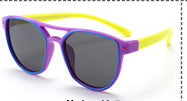 Silicone Material Fashion Trend Children's Sunglasses